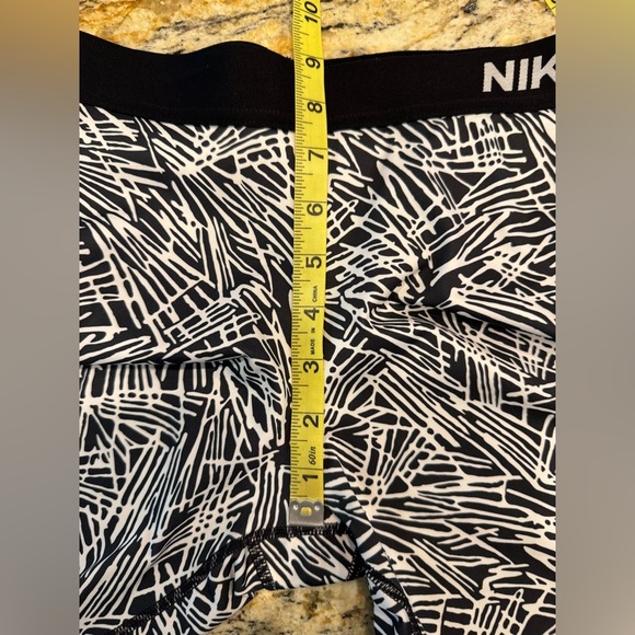 Nike Pro Dri Fit Palm Print Leggings Capris Abstract Vintage Y2K Size M - Picture 11 of 13